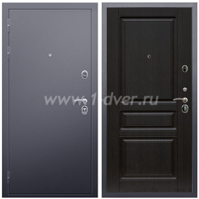 Входная дверь Армада Люкс Антик серебро ФЛ-243 Венге 16 мм - металлические двери по индивидуальным размерам с установкой