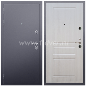 Входная дверь Армада Люкс Антик серебро ФЛ-243 Лиственница бежевая 6 мм - входные металлические двери антик серебро с установкой