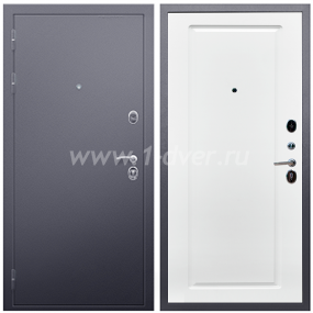 Входная дверь Армада Люкс Антик серебро ФЛ-119 Ясень белый 16 мм - недорогие входные двери с установкой