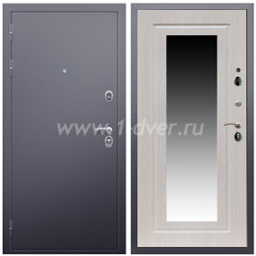 Входная дверь Армада Люкс Антик серебро ФЛЗ-120 Беленый дуб 16 мм - входные двери в Химках с установкой