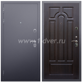 Входная дверь Армада Люкс Антик серебро ФЛ-58 Венге 6 мм - входные двери российского производства с установкой