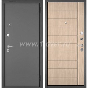 Входная дверь Бульдорс (Mastino) Trust Standart-90 букле графит, белый софт 9S-130 - антивандальные входные двери с установкой