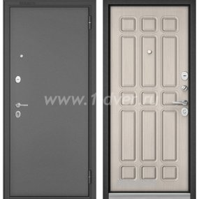 Входная дверь Бульдорс (Mastino) Trust Standart-90 букле графит, ларче бьянко 9S-111 - металлические двери для дачи с установкой