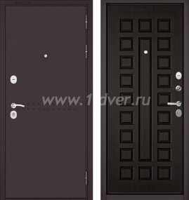 Входная дверь Бульдорс (Mastino) Trust MASS-90 букле шоколад R-4, венге 9S-110 - двухконтурные входные двери с установкой