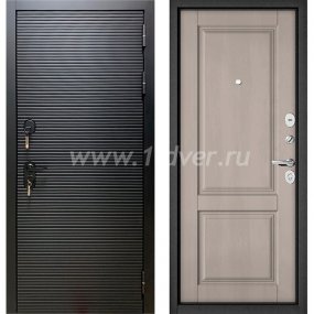 Входная дверь Бульдорс (Mastino) Trust MASS-90 черный матовый 9S-181, дуб шале белый 9SD-1 - металлические двери 1,5 мм с установкой