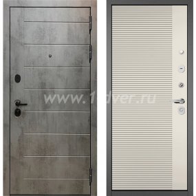 Входная дверь Бульдорс (Mastino) Trust MASS-90 бетон темный 9S-136, эмаль молоко 9S-160 - входные двери нестандартных размеров с установкой