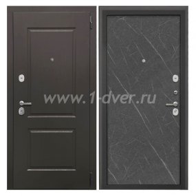 Входная дверь Интекрон Кампо венге структурый, лава - входные двери 80 см с установкой