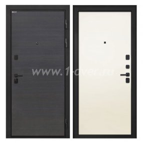 Входная дверь Интекрон Профит эковенге поперечный, силк жасмин - входные серые двери с установкой