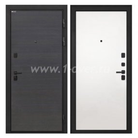 Входная дверь Интекрон Профит эковенге поперечный, силк сноу - входные двери модерн с установкой