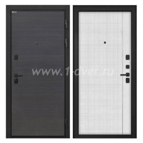 Входная дверь Интекрон Профит эковенге поперечный, В-07 лофт белый - наружные металлические утепленные двери с установкой