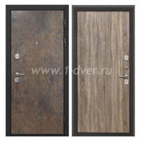 Входная дверь Интекрон Сицилия Remix гранж, дуб турин - качественные входные металлические двери (цены) с установкой