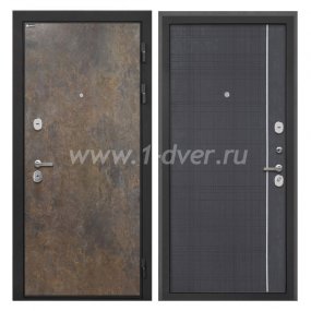 Входная дверь Интекрон Сицилия Remix гранж, В-07 венге - наружные металлические утепленные двери с установкой