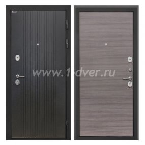 Входная дверь Интекрон Сицилия Remix лофт черный, дуб тоскано поперечный - качественные входные металлические двери (цены) с установкой
