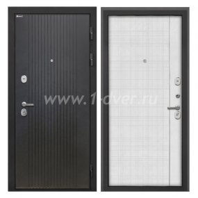 Входная дверь Интекрон Сицилия Remix лофт черный, В-07 лофт белый - входные двери в коттедж с установкой