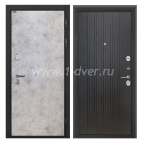 Входная дверь Интекрон Сицилия Remix мрамор светлый, лофт черный - входные двери на заказ с установкой