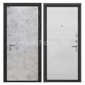 Входная дверь Интекрон Сицилия Remix мрамор светлый, ФЛ-316 белый ясень - светлые входные двери  с установкой