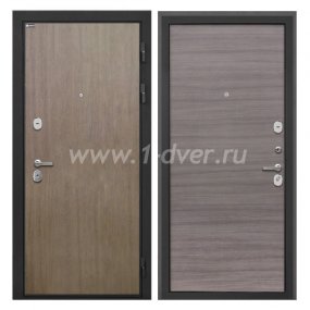 Входная дверь Интекрон Сицилия Remix шпон венге коричневый, дуб тоскано поперечный - качественные входные металлические двери (цены) с установкой