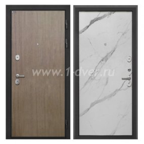 Входная дверь Интекрон Сицилия Remix шпон венге коричневый, мрамор арктик - качественные входные металлические двери (цены) с установкой