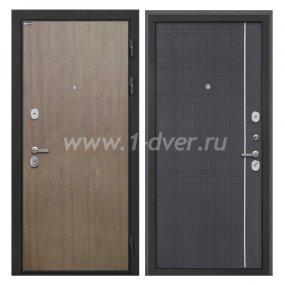 Входная дверь Интекрон Сицилия Remix шпон венге коричневый, В-07 венге - темные входные двери с установкой