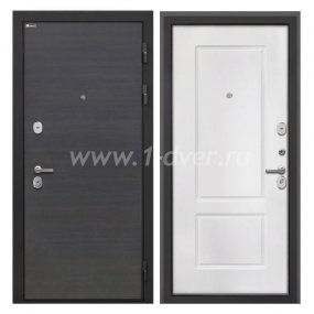 Входная дверь Интекрон Сицилия Remix эковенге поперечный, КВ-2 белая матовая - входные двери на заказ с установкой