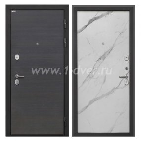 Входная дверь Интекрон Сицилия Remix эковенге поперечный, мрамор арктик - одностворчатые металлические двери с установкой