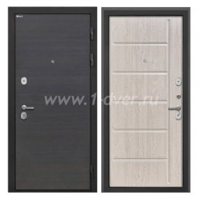 Входная дверь Интекрон Сицилия Remix эковенге поперечный, ФЛ-102 сосна белая с установкой