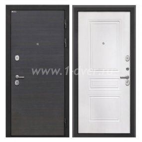 Входная дверь Интекрон Сицилия Remix эковенге поперечный, ФЛ-243-м белая матовая - входные двери оптом с установкой