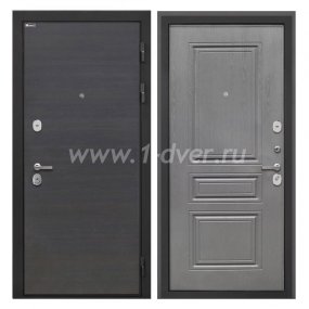 Входная дверь Интекрон Сицилия Remix эковенге поперечный, ФЛ-243-м графит вуд дуб - входные двери с шумоизоляцией с установкой