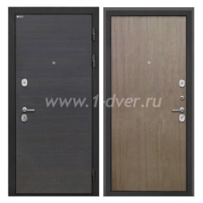 Входная дверь Интекрон Сицилия Remix эковенге поперечный, шпон венге коричневый - входные двери российского производства с установкой