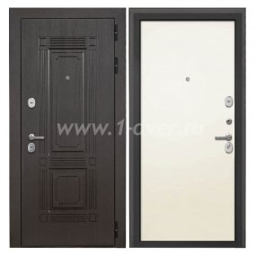 Входная дверь Интекрон Италия венге, силк жасмин - входные двери оптом с установкой