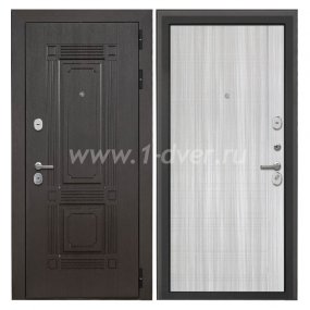 Входная дверь Интекрон Италия венге, В-07 сандал белый - входные двери с шумоизоляцией с установкой