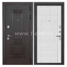 Входная дверь Интекрон Италия венге, В-07 лофт белый - входные двери российского производства с установкой