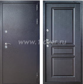 Входная дверь ND с терморазрывом Сибирь 3К антик медь, венге - металлические двери 1,5 мм с установкой