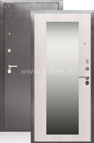 Входная дверь Аргус ДА-17/3 с зеркалом - металлические двери с зеркалом с установкой