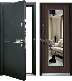Входная дверь Mastino Parko - 03 - входные двери с покрытием шелк с установкой