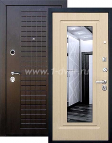 Входная дверь Кондор Реал Люкс - металлические двери с зеркалом с установкой