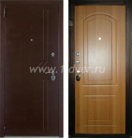 Легкая входная дверь Zetta Стандарт С2Б1 - легкие металлические двери с установкой