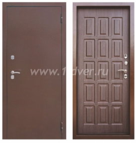 Входная дверь Аргус Тепло-4 - входные двери цвета венге с установкой