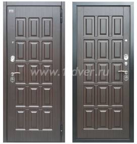 Входная дверь Аргус ДА-40 - входные коричневые двери с установкой