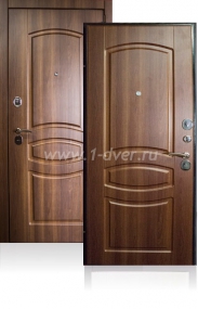 Входная дверь коричневая Аргус ДА-73 - входные коричневые двери с установкой