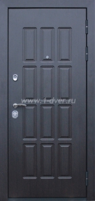 Входная дверь АСД Фортуна - входные коричневые двери с установкой