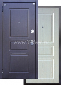 Входная дверь Аргус ДА-72 - входные двери беленый дуб с установкой