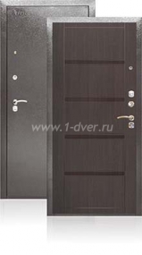 Входная дверь Аргус ДА-10 Мирель - входные двери цвета венге с установкой