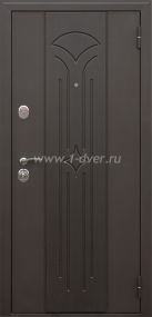Входная дверь АСД Агата-2 - темные входные двери с установкой