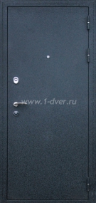 Входная дверь АСД Слалом-К - черные металлические двери  с установкой