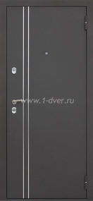 Дверь АСД Терморазрыв - входные коричневые двери с установкой