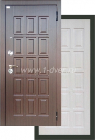 Входная дверь Аргус ДА-41 - входные коричневые двери с установкой