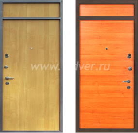 Входная дверь Л-15 - цветные входные двери с установкой
