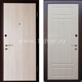 Входная дверь Л-23 - входные коричневые двери с установкой