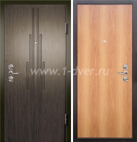 Входная дверь Ф-1 - легкие металлические двери с установкой
